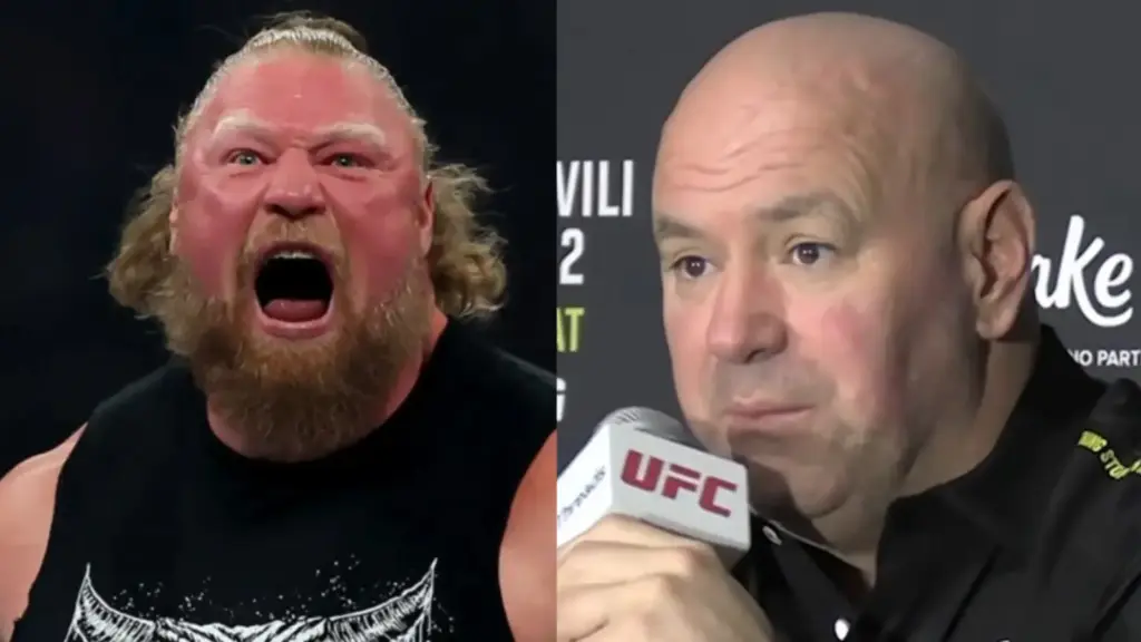 Brock Lesnar Crashed a UFC Event to Meet Dana White and Earn a Contract