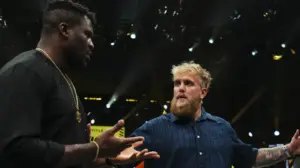 Francis Ngannou Open to Fighting Jake Paul After MVP Netflix Card; Faces Philipe Lins in May