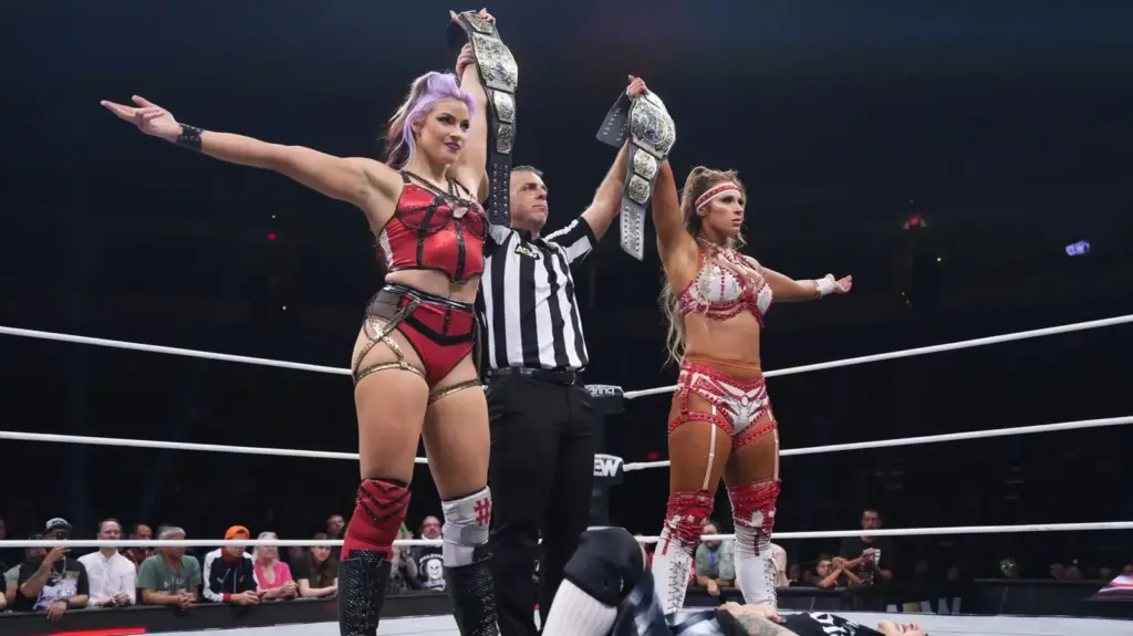 Divine Dominion Keep AEW Women’s Tag Titles; Babes of Wrath Split After Collision Rematch