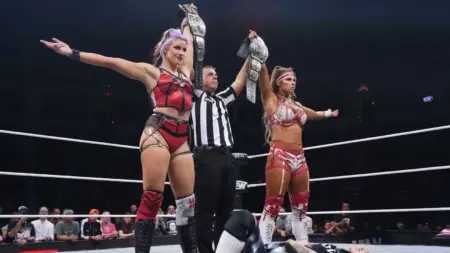 Divine Dominion Keep AEW Women’s Tag Titles; Babes of Wrath Split After Collision Rematch