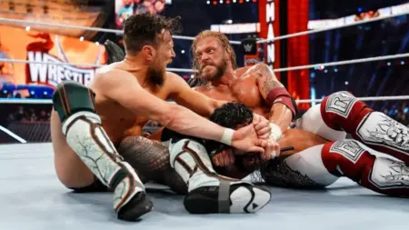 WrestleMania 37: Roman Reigns beats Edge and Daniel Bryan in Triple Threat at Raymond James Stadium