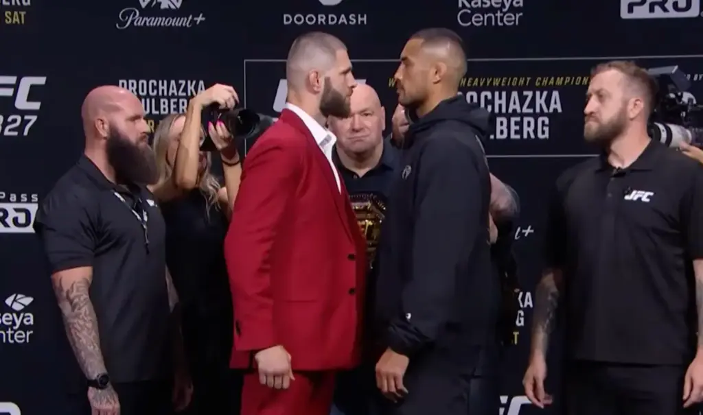 UFC 327 Weigh-Ins: Prochazka and Ulberg Make Weight in Miami Ahead of Title Fight