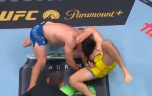 Vicente Luque Forces D’Arce Submission Over Kelvin Gastelum at UFC 327 Prelims