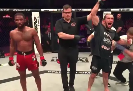 Renat Khavalov Stays Undefeated, Edges Raufeon Stots by Decision at PFL Chicago