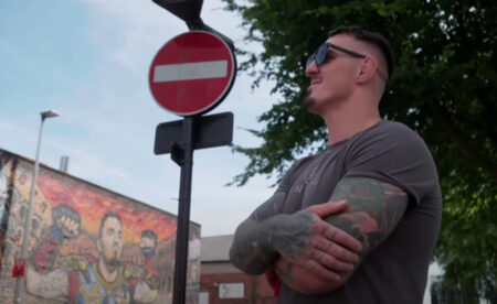 Tom Aspinall Back to Light Training While Waiting for Eye Injury Clearance