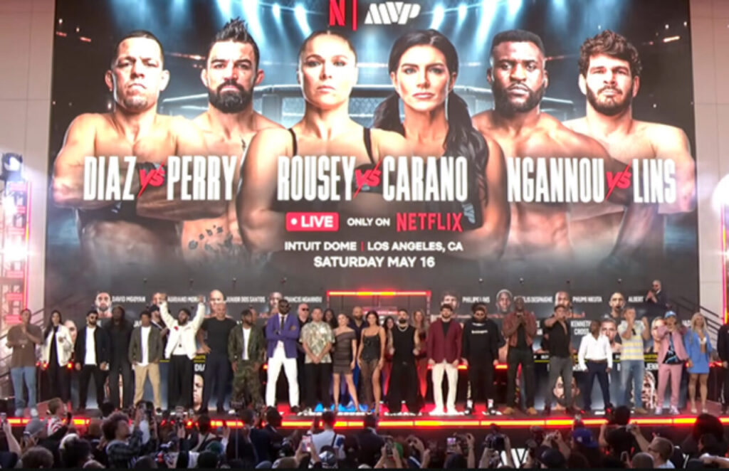 Rousey vs. Carano: Final Pre-Fight Press Conference Video Ahead of Netflix Event