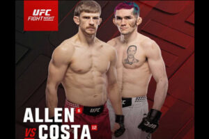 UFC Fight Night 276 Live from Las Vegas: Allen vs. Costa Preview and Full Card